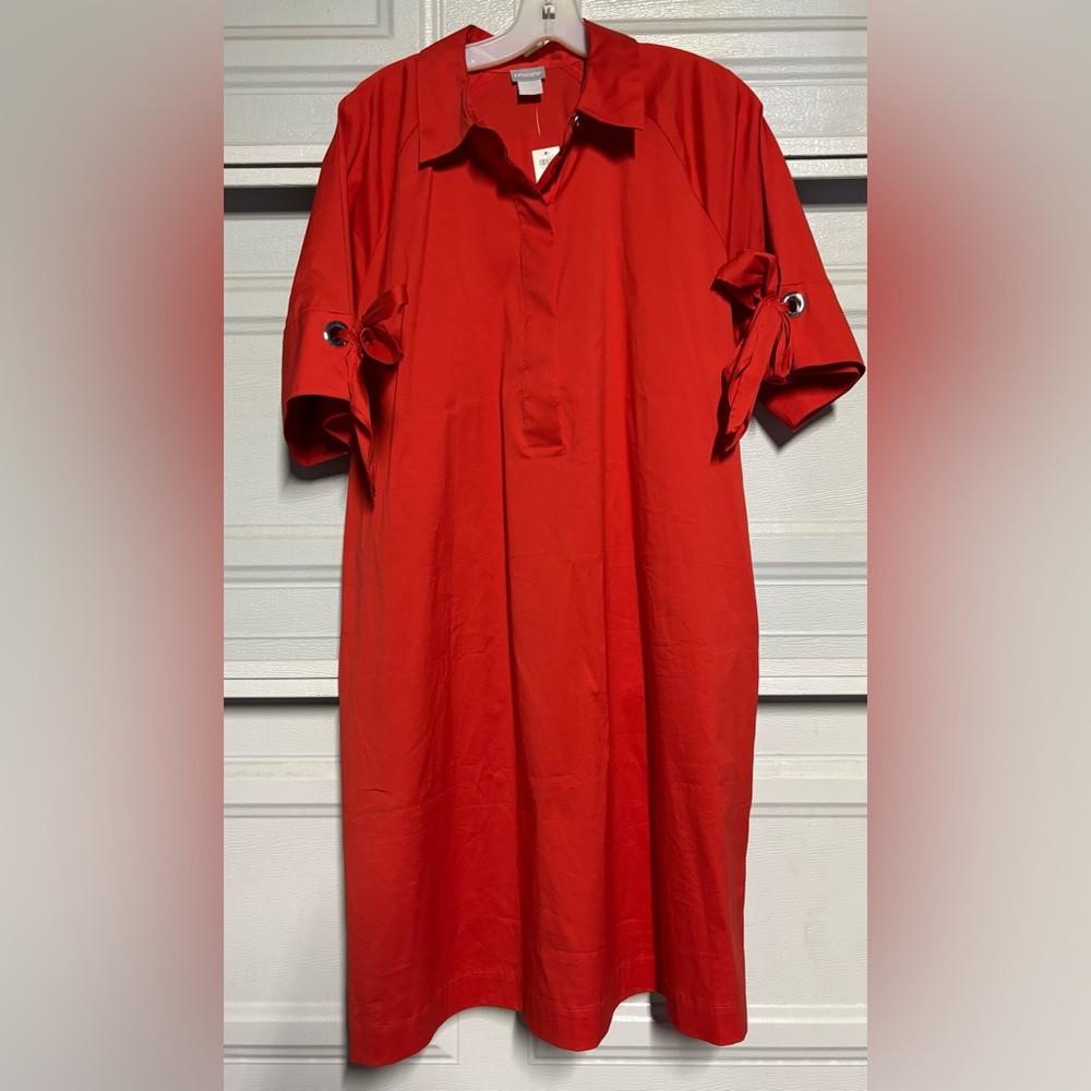 Chico's Vibrant Red dress